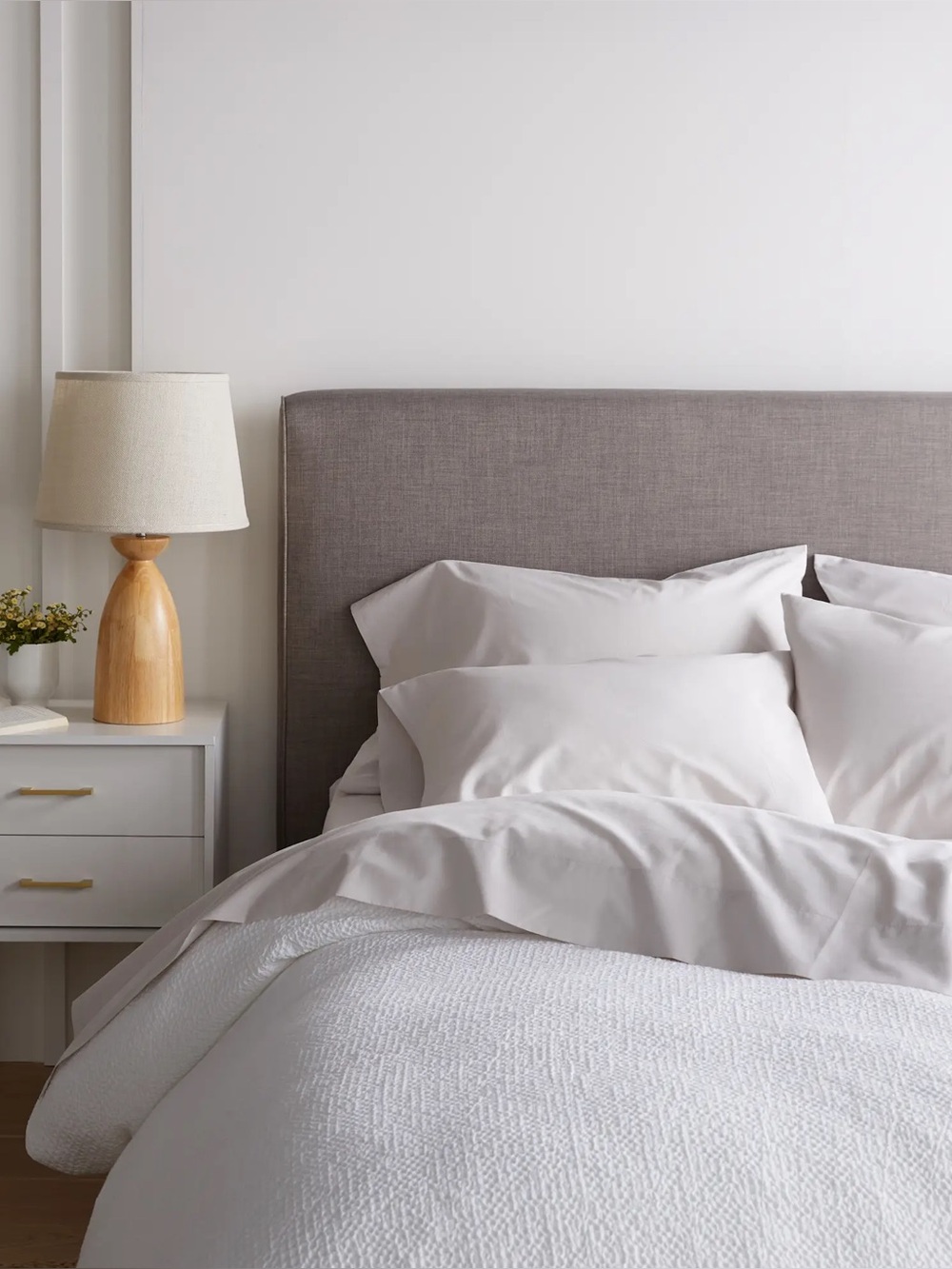 Quince Luxe Honey Comb Duvet Cover King
